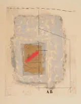 Abstract Composition by James Coignard, carborundum and mixed media on paper, offered Dec 2025