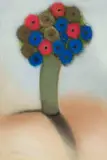 Pieter van der Westhuizen, Flowers in a Tall Vase