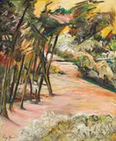 Lindsay Page, Timberlake, oil on canvas