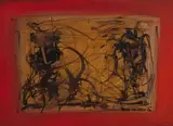 Renee le Roux, Fire Dance, 2006, acrylic on paper