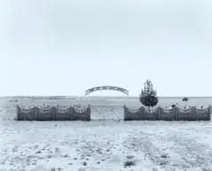 David Goldblatt, Die Helde Akker Ventersdorp Transvaal, 1986, hand-printed silver gelatin print