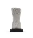 Bill (William John) Davis, Adonis, 1976, Carrara marble, on a wooden base