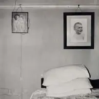 Roger Ballen, Bedroom, Bethulie, from the Dorps, 1983-5 series, 1989, silver gelatin print on paper