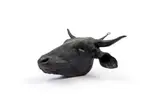 Angus Taylor, Disproportions of Inflation-African Vanitas, Disproportion of Inflation series, bronze with a black patina