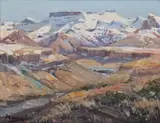 Hugo Naude, Slanghoek, oil on board