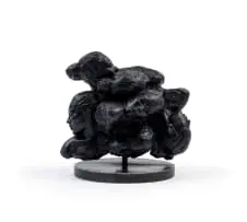 Divergence #1 by Lionel Smit, 2020, bronze with a black patina, on a steel base, offered Sep 2025
