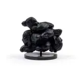 Lionel Smit, Divergence #1, 2020, bronze with a black patina, on a steel base