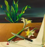 Vladimir Tretchikoff, Bleeding Lily (Java), oil on canvas