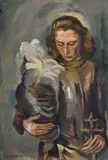 Maud Sumner, Joan of Arc, oil on canvas