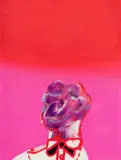 Robert Hodgins, The Red Bow Tie, 2014, oil on canvas