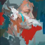 Lionel Smit, Head, 2010, oil on canvas