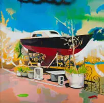Kate Gottgens, Dead Man's Float, 2017, oil on canvas
