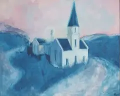 Adrian Ranger, Skemer se Silhoeëet (Silhouette of Dusk), 2025, oil on canvasboard