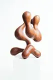 Driaan Claasen, Always Trust Your Gut, 2023, African mahogany wood