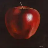Velaphi (George) Mzimba, Apple, 1999, mixed media on canvas
