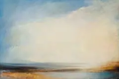 Expansive Landscape by Hannes du Plessis, oil on canvas, offered Oct 2025