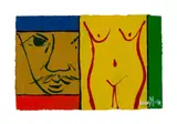 Velaphi (George) Mzimba, Nude Figure and Face