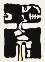Wopko Jensma, Untitled (Sing for Our Execution); Sing for Our Execution, two, 1971, screenprint on paper and book