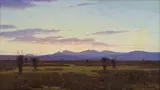 Watchers of the Plain: Evening, Riversdale by Jan Ernst Abraham Volschenk, 1926, oil on canvas, sold Oct 2025