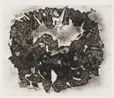 Dirk Meerkotter, Abstract Composition, 1987, etching and aquatint on paper