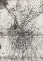 Bevan de Wet, Subtly, a Noise, 2013, etching on paper