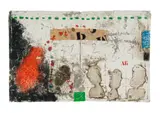 James Coignard, Visage E'tranger (Foreign Face), carborundum and mixed media
