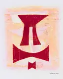 Trevor Coleman, Untitled (Abstract I), 2005, colour monotype on paper