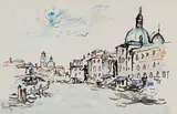 Gregoire Boonzaier, Grand Canal, Venice