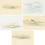 Lynette ten Krooden, Landscape, five, watercolour on paper