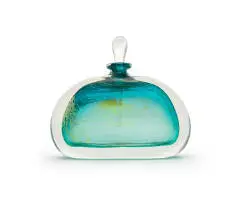 David Reade, Perfume bottle with stopper, hand-blown glass