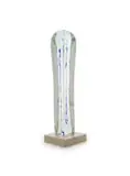 David Reade, Obelisk objet d'art, 1995, hand-blown glass