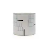 Bodil Manz, Vase with geometric pattern