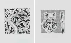 Andrew Verster, Mythological Creatures, two, 2008, pen on paper
