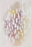 Lyndi Sales, Abstract Composition with Glitter, laser cut paper and glitter mounted on card
