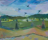 Wendy Anziska, Park with Fountain