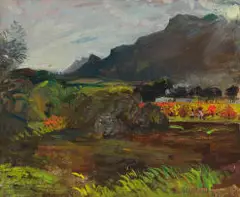 Rupert Shephard, The Alphen, Constantia, oil on board