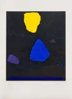 Karel Nel, In-Tact, from the Johannesburg Centenary Print Portfolio, 1986, screenprint in seven colours with collage