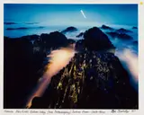 Obie Oberholzer, Moonrise. Blue Rocks. Natures Valley (Near Plettenbergbay) Indian Ocean. South Africa.