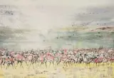 Gordon Vorster, African Impression, watercolour on paper
