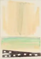 Lukas van Vuuren, Beverly Blvd, 1987, mixed media on board