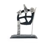 Paul du Toit, Paper Monster Series, painted bronze