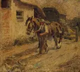 Harry Fidler, Figure with a Horse