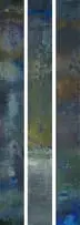 Gail Catlin, Untitled (Triptych), 2012, liquid crystal on perspex