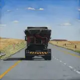 Lena Hugo, Free State, 2012, pastel on paper laid down on board