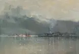 Errol Boyley, Saldana Bay, oil on board