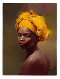 Douw van Heerden, Portrait, oil on canvasboard