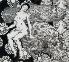 Peter Mammes, Delusion One, 2013, ink on drafting film