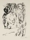 Irma Stern, Untitled, from the Visionen (Visions) portfolio, lithograph on paper
