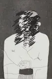 Robert Hodgins, A Little Beauty, 2008, etching on paper