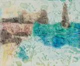 Shōichi Hasegawa, Cité Flottante (Floating City), colour aquatint on paper